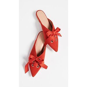 Ulla Johnson Loulou Babouche Flat Mules 38